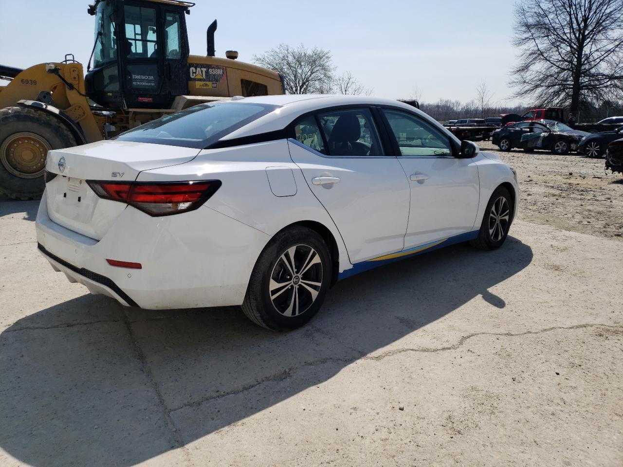 2022 NISSAN SENTRA SV VIN:3N1AB8CV5NY246840