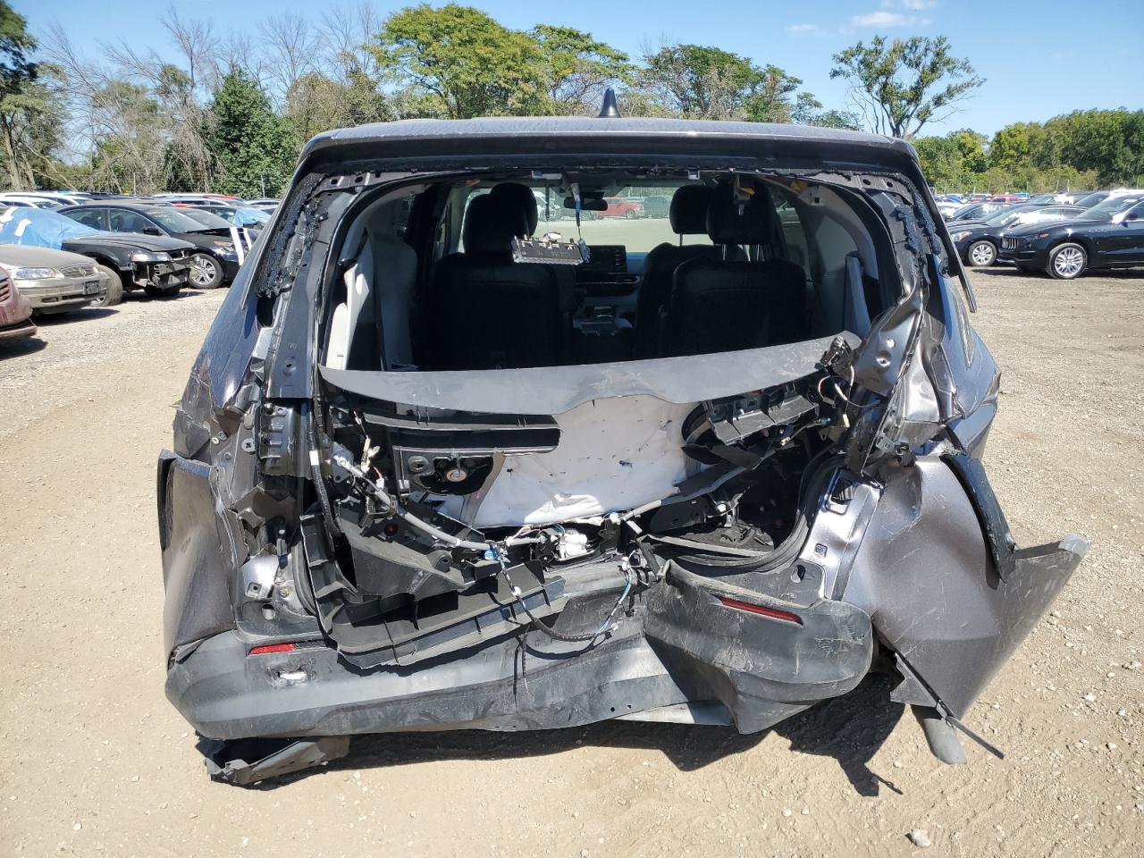 2022 TOYOTA SIENNA LE VIN:5TDKRKEC5NS091753