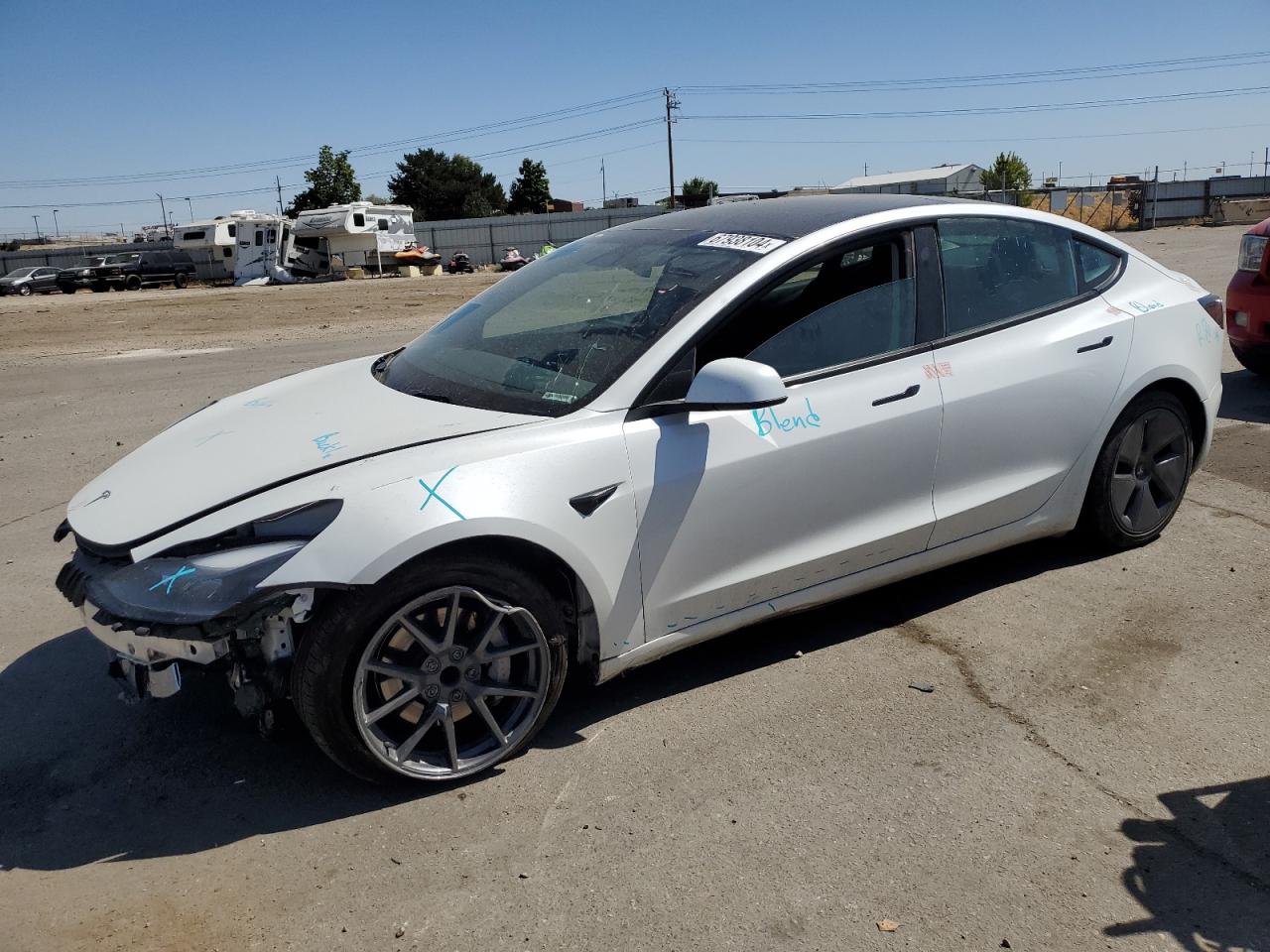 2023 TESLA MODEL 3  VIN:5YJ3E1EA5PF512838