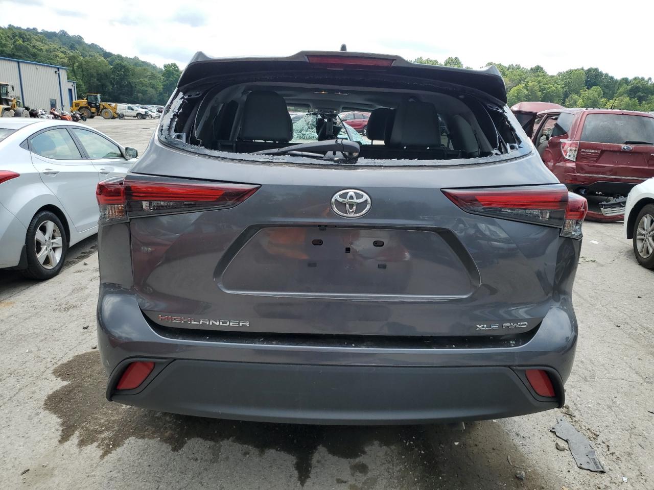 2024 TOYOTA HIGHLANDER LE VIN:5TDKDRBH1RS548281