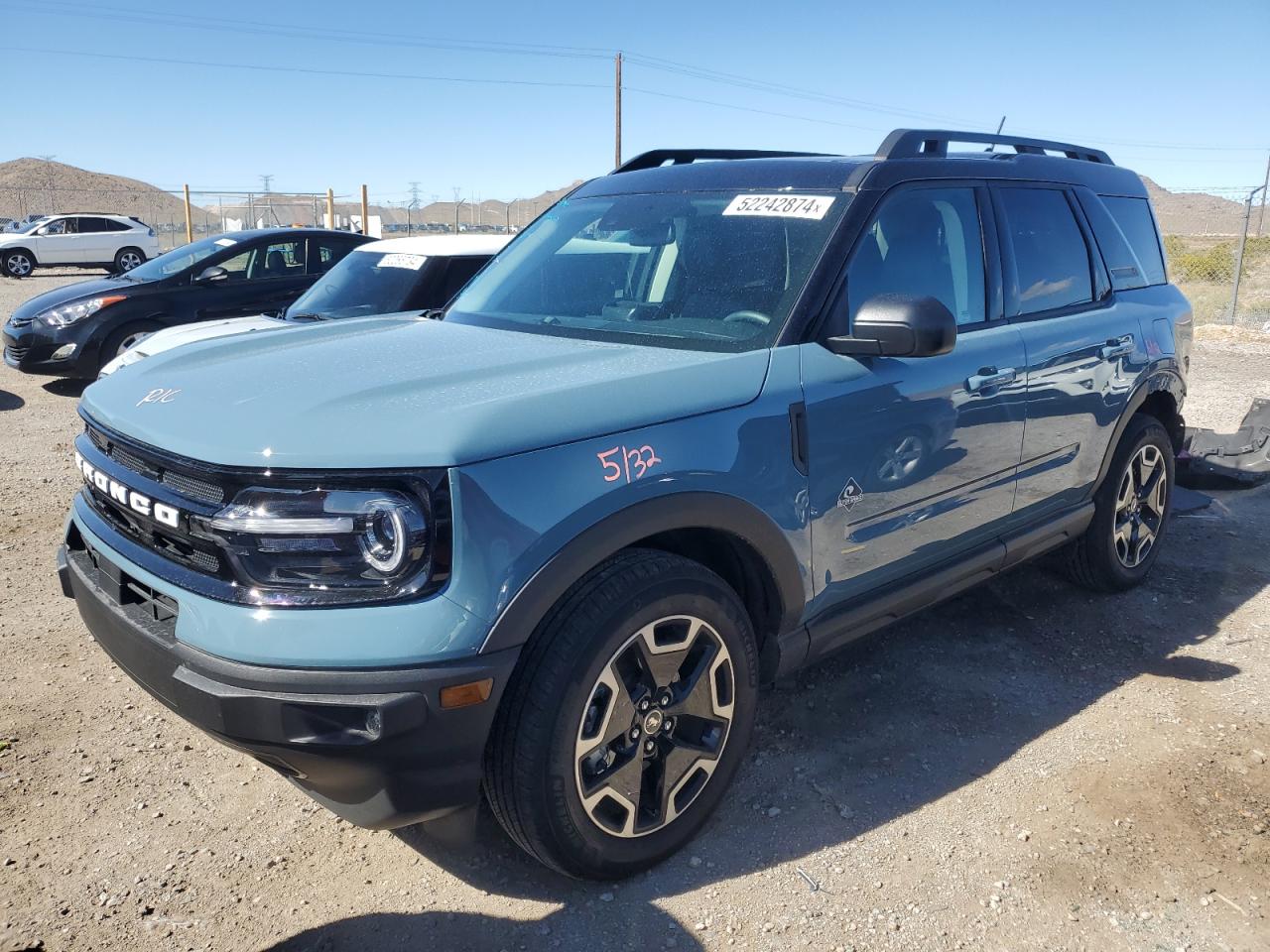 2023 FORD BRONCO SPORT OUTER BANKS VIN:3FMCR9C63PRD22306