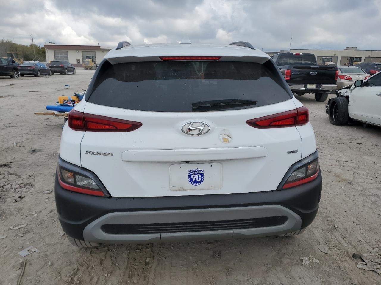 2023 HYUNDAI KONA SEL VIN:KM8K6CAB9PU008881