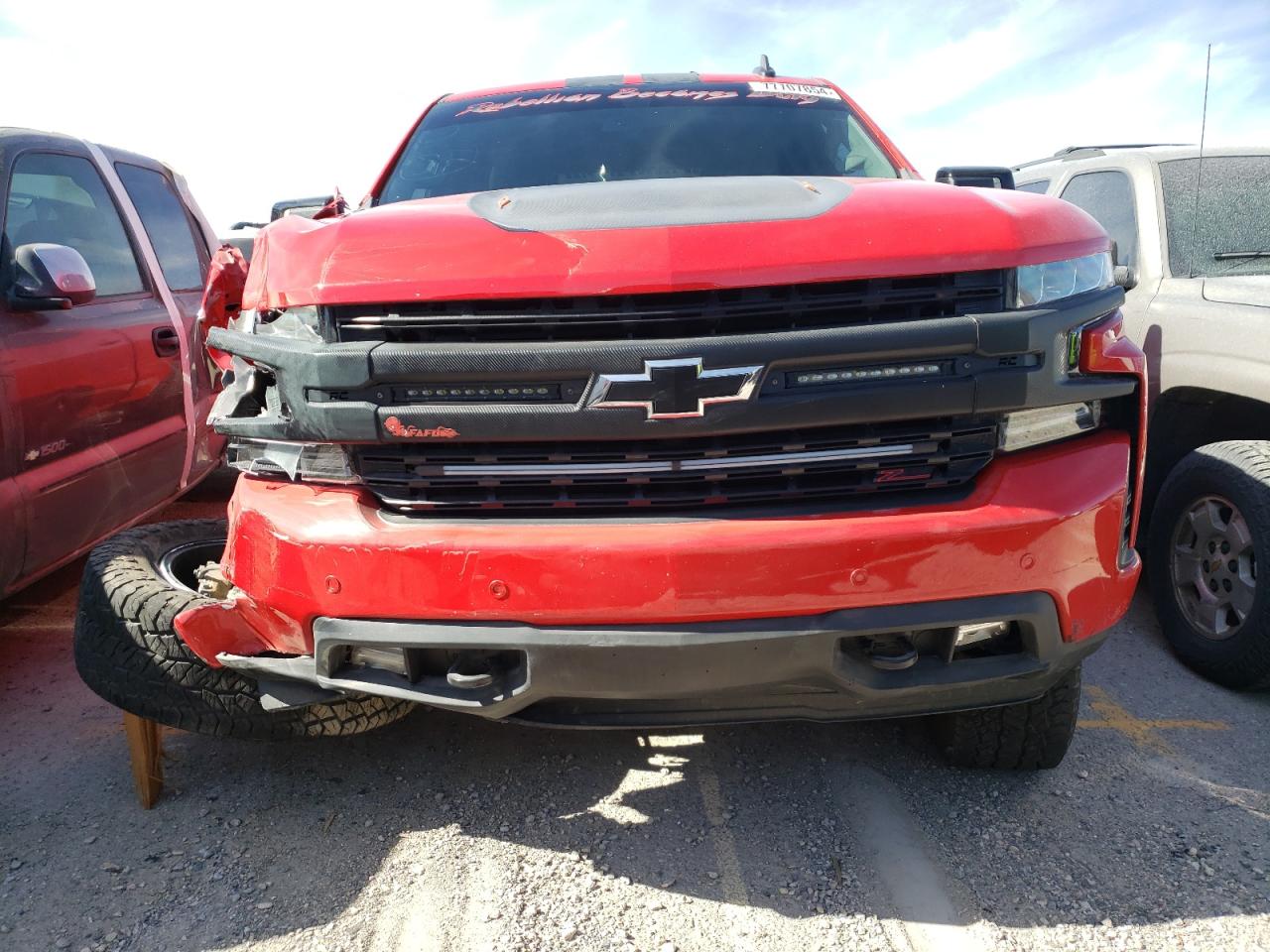 2022 CHEVROLET SILVERADO LTD K1500 RST VIN:1GCUYEEL4NZ235630