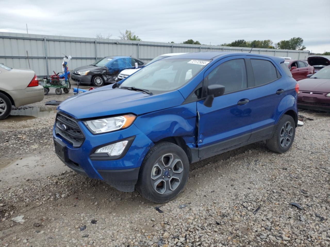 2022 FORD ECOSPORT S VIN:MAJ6S3FL3NC465097