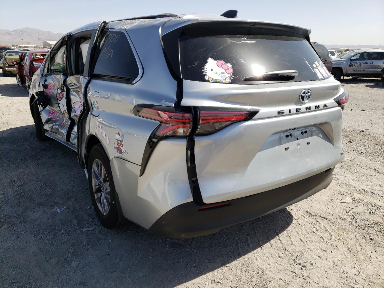 2022 TOYOTA SIENNA LE VIN:5TDKRKEC0NS105865