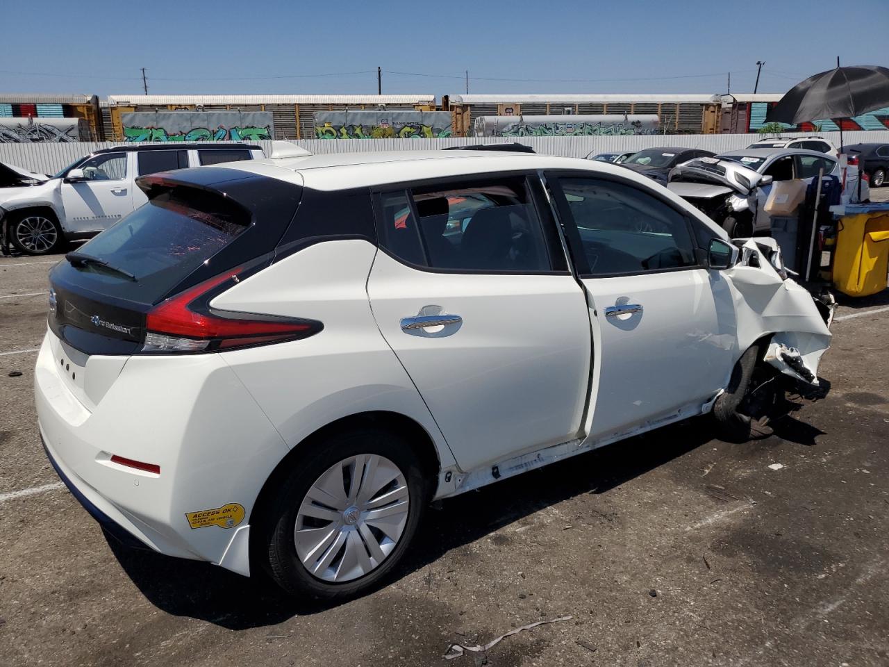 2022 NISSAN LEAF S VIN:WP0AA2A8XNS255297