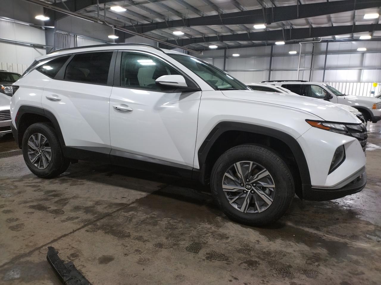 2022 HYUNDAI TUCSON BLUE VIN:KM8JBCA13NU072510