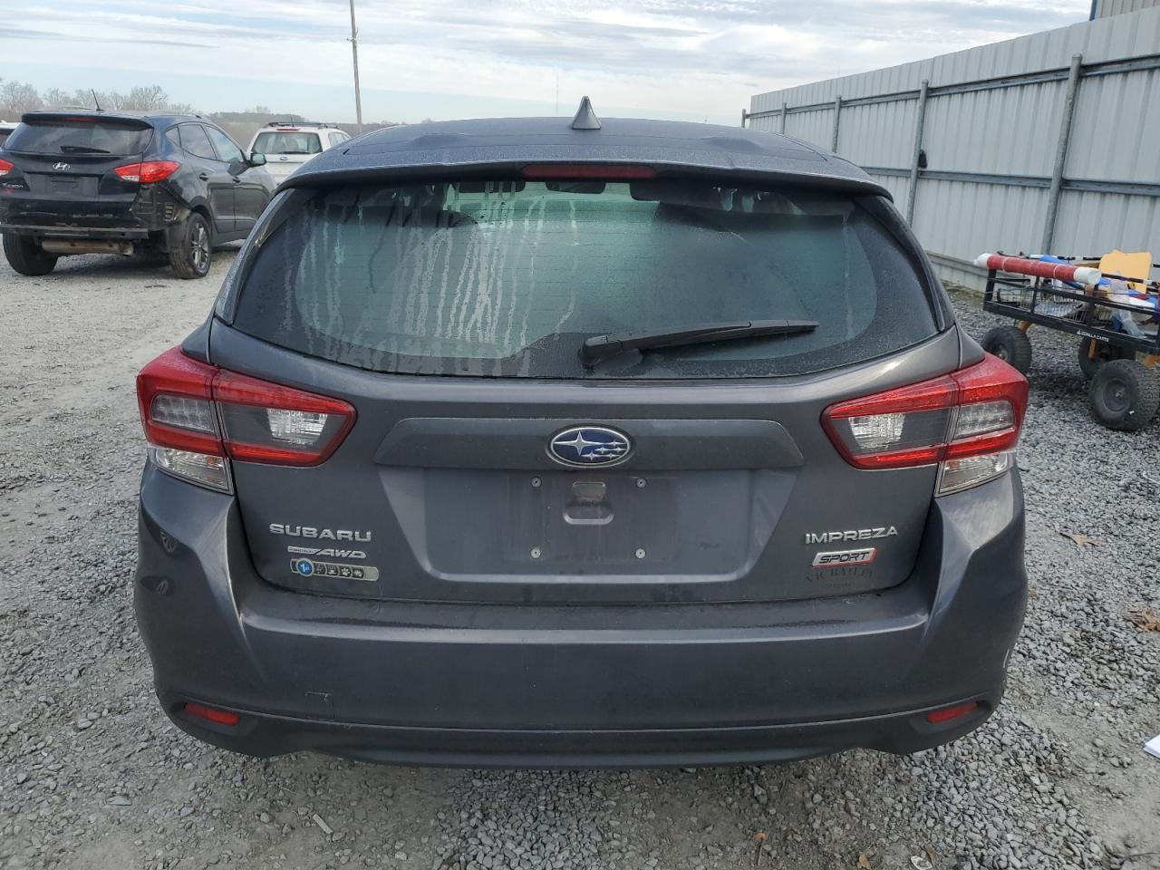 2022 SUBARU IMPREZA SPORT VIN:4S3GTAM61N3703929