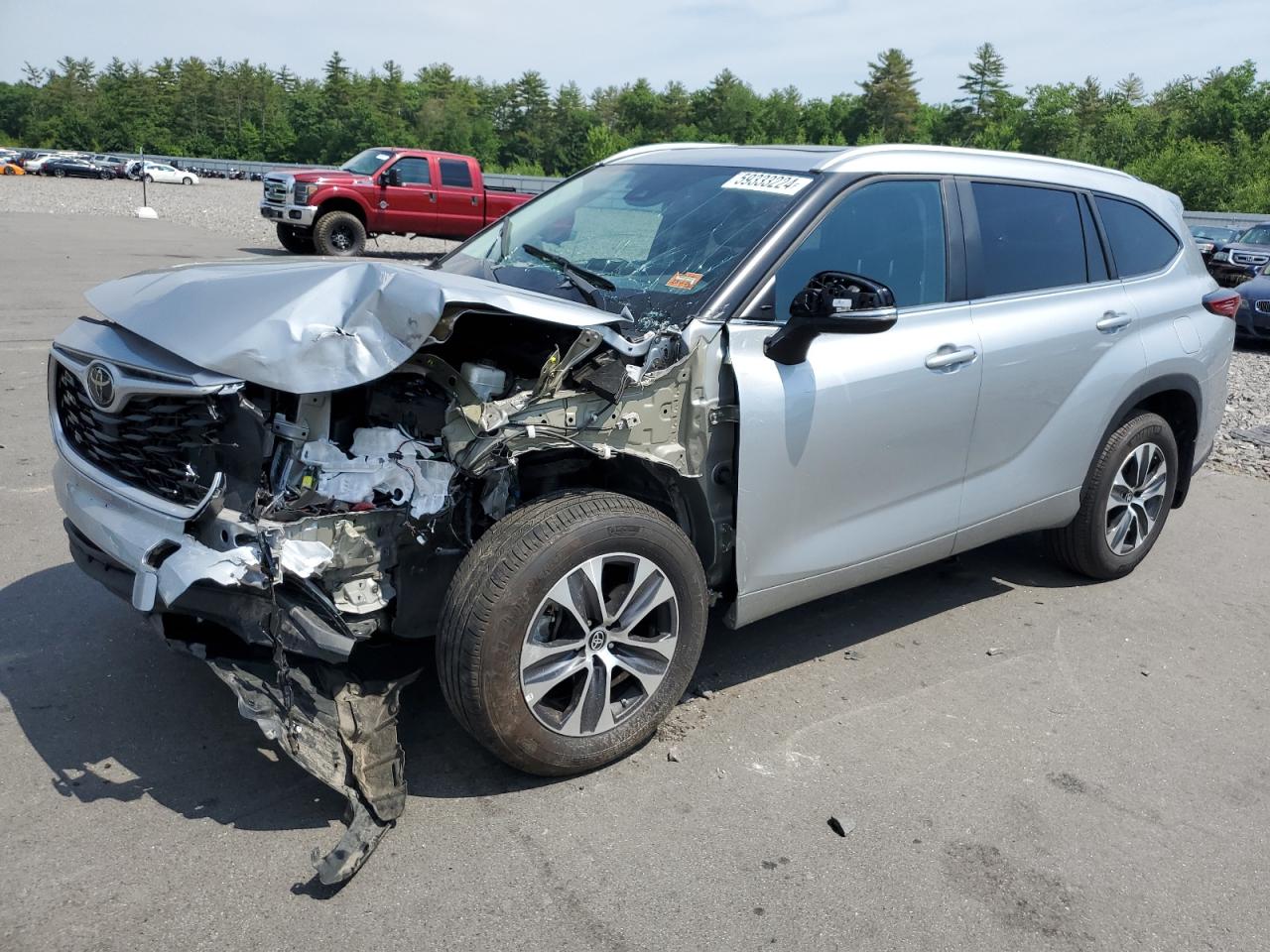 2023 TOYOTA HIGHLANDER L VIN:5TDKDRBH4PS027665