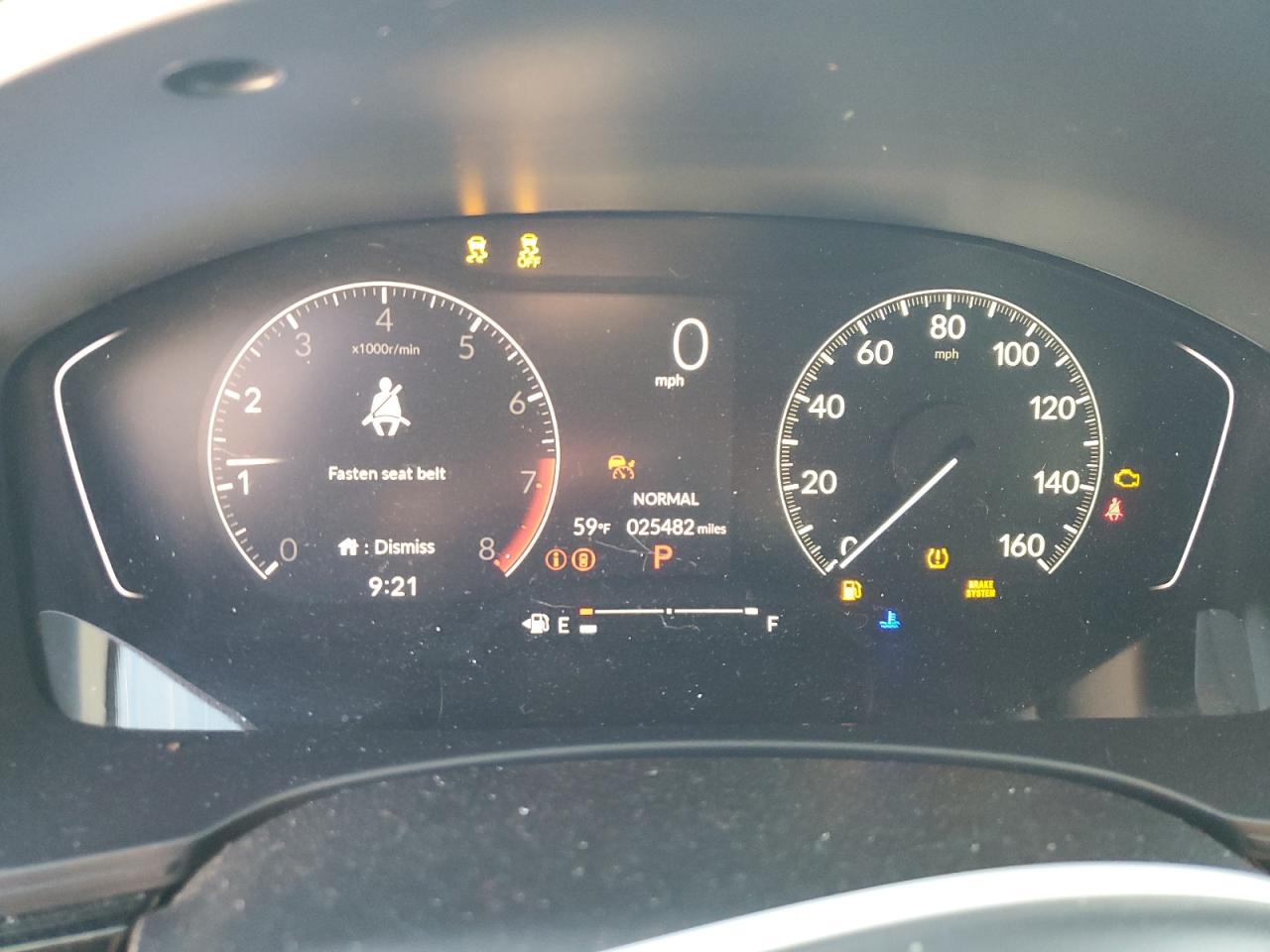 2022 HONDA CIVIC SPORT VIN:2HGFE2F57NH593077