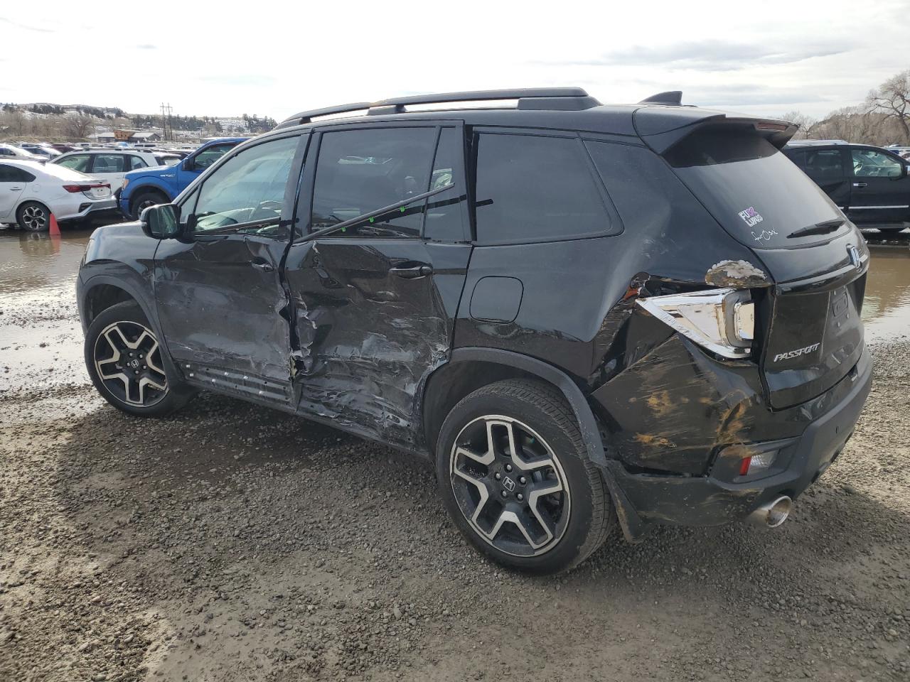 2022 HONDA PASSPORT ELITE VIN:5FNYF8H06NB030410