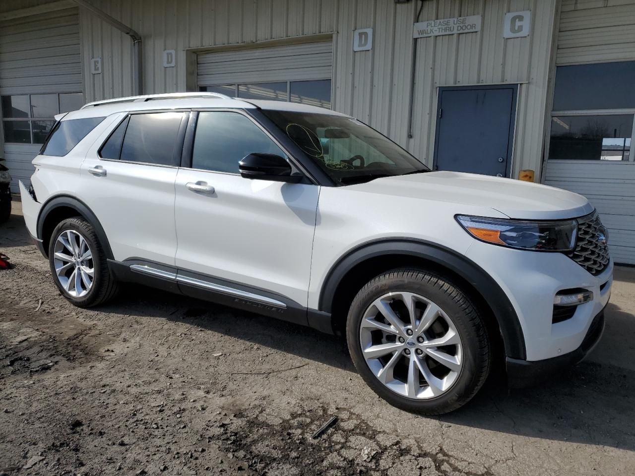 2022 FORD EXPLORER PLATINUM VIN:1FM5K8HC4NGC47075