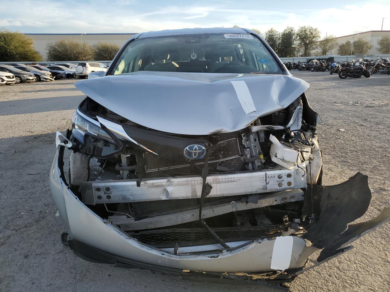 2022 TOYOTA SIENNA LE VIN:5LMDJ1D9XJUL01015