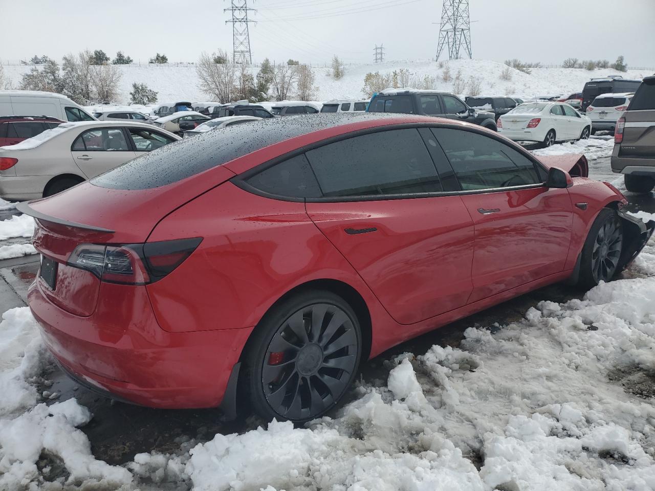2022 TESLA MODEL 3  VIN:5YJ3E1EC0NF296315