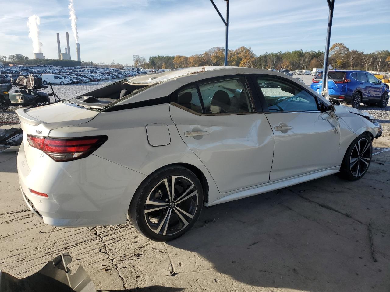 2022 NISSAN SENTRA SR VIN:3N1AB8DV9NY317956