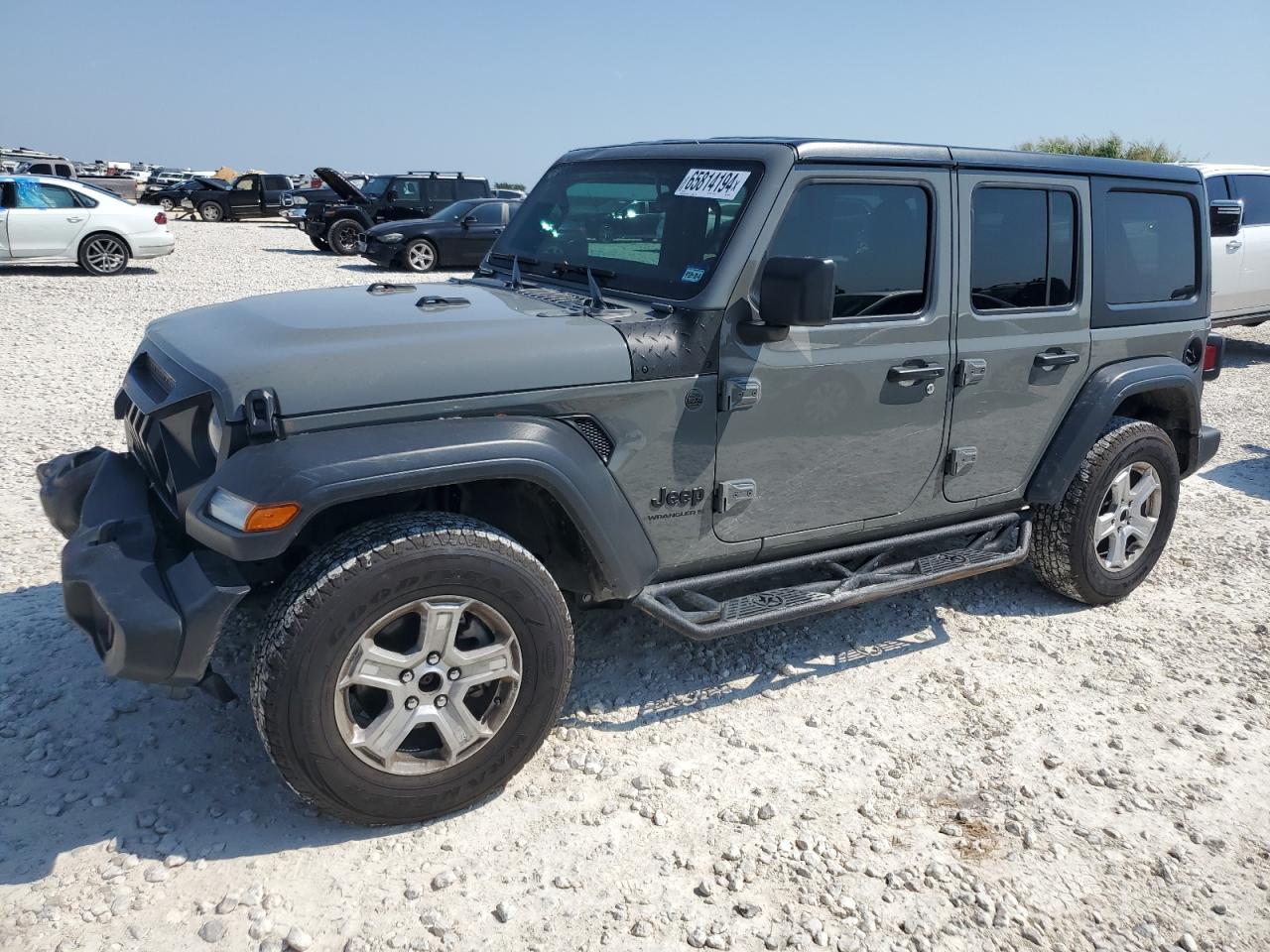 2023 JEEP WRANGLER SPORT VIN:1C4HJXDN9PW585117