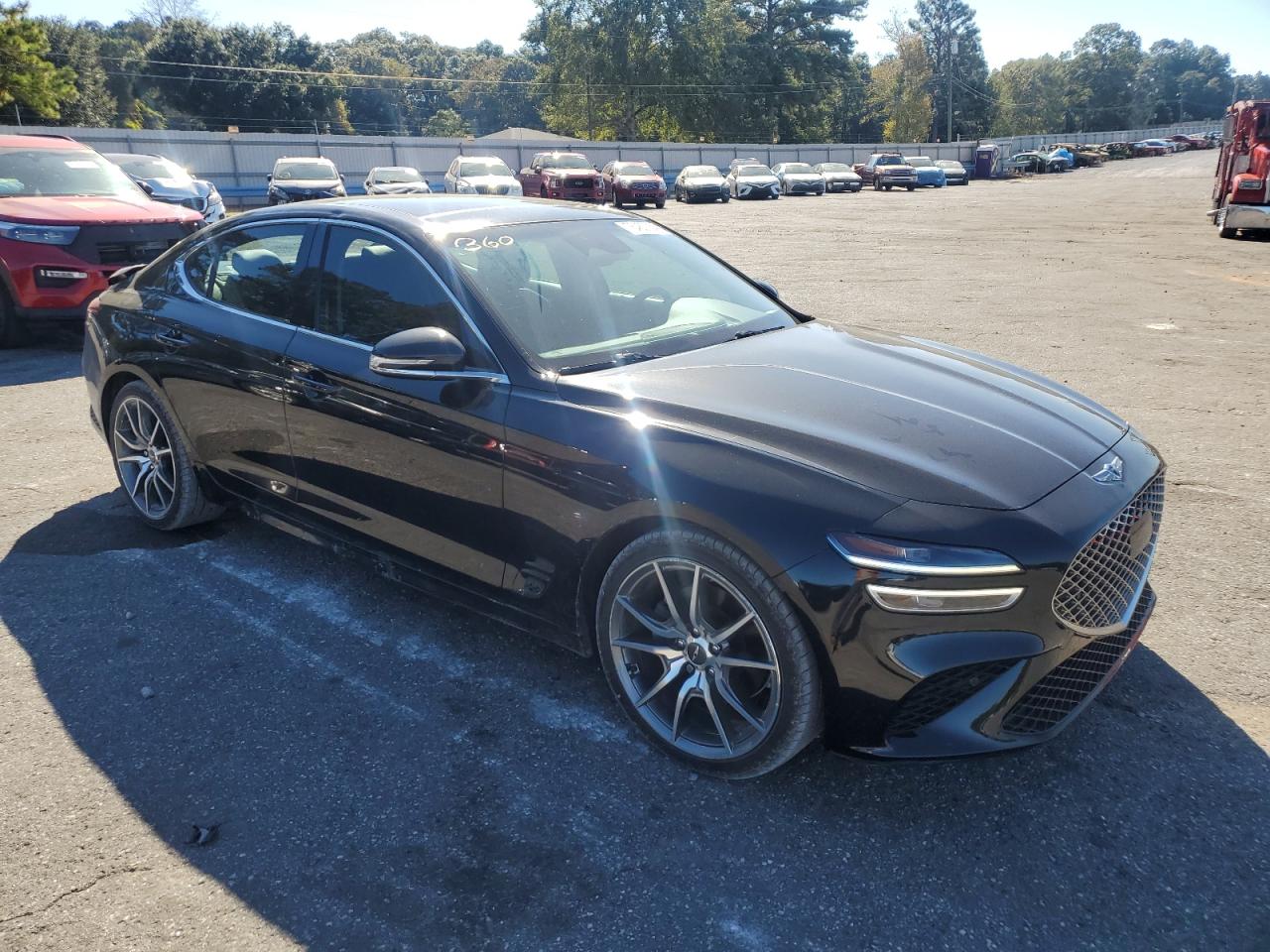 2022 GENESIS G70 BASE VIN:KMTG34TA5NU090183