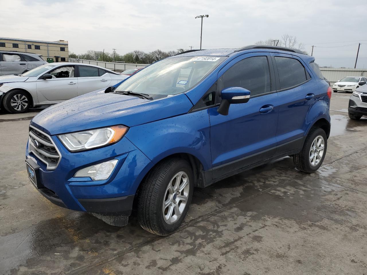 2022 FORD ECOSPORT SE VIN:MAJ6S3GL2NC475652