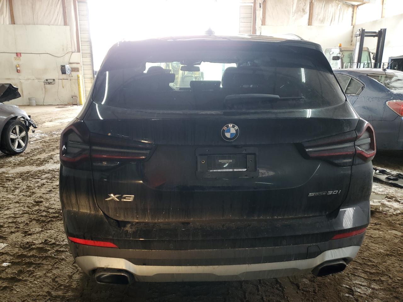 2022 BMW X3 SDRIVE30I VIN:WBX47DP0XNN125952