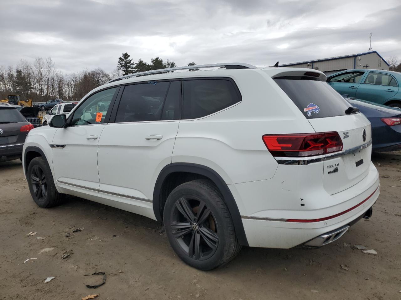 2022 VOLKSWAGEN ATLAS SEL R-LINE VIN:1V2AR2CA2NC514513