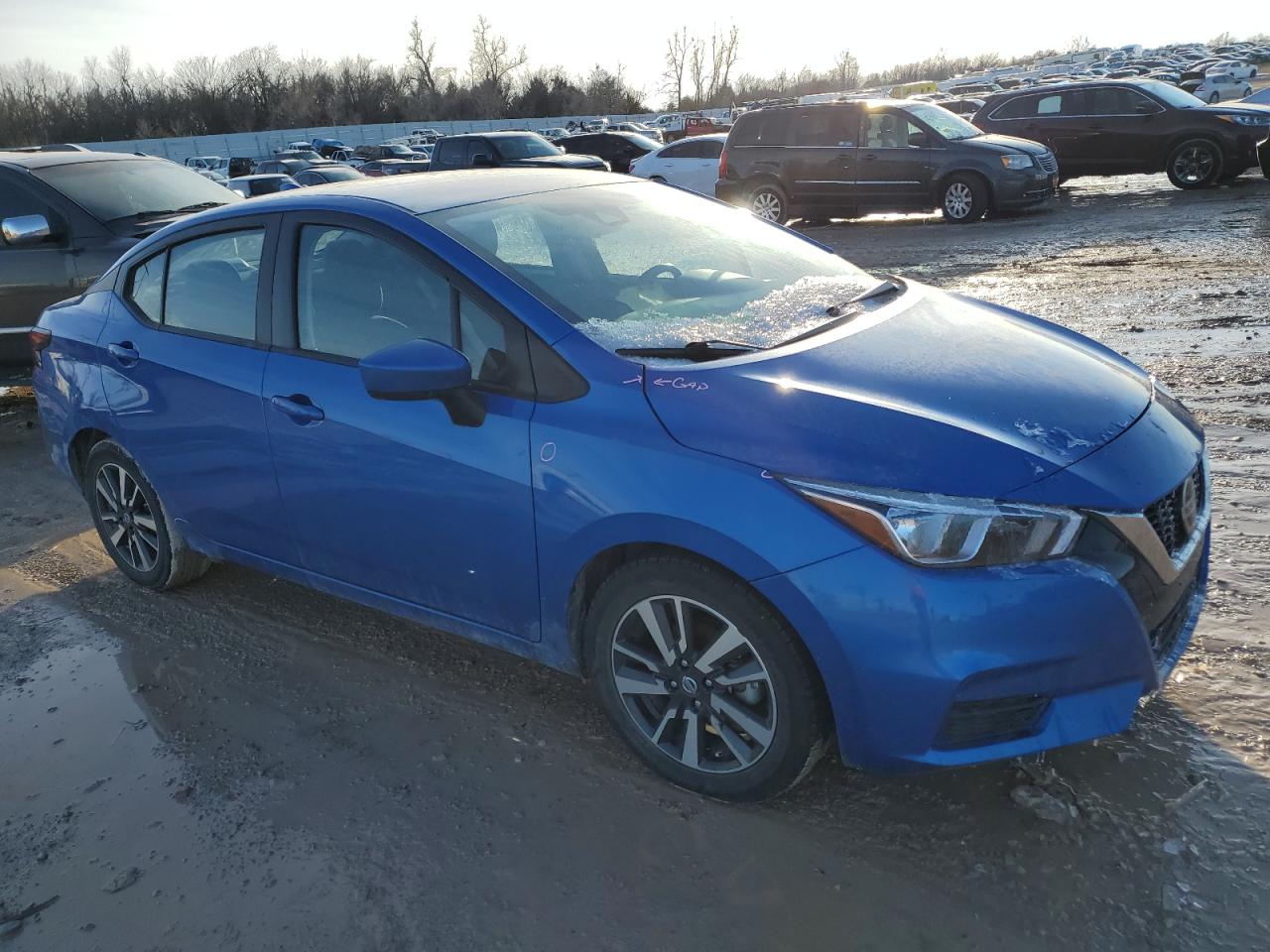 2022 NISSAN VERSA SV VIN:3N1CN8EV2NL840103