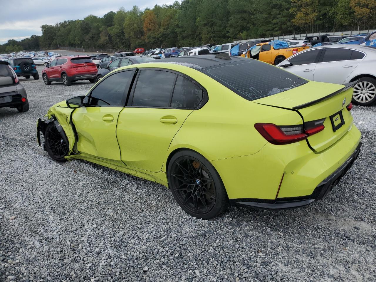 2022 BMW M3 COMPETITION VIN:WBS33AY06NFL98827