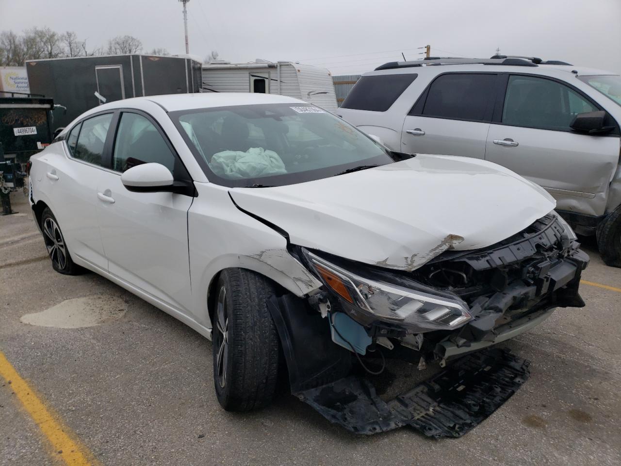 2022 NISSAN SENTRA SV VIN:3N1AB8CV0NY271337