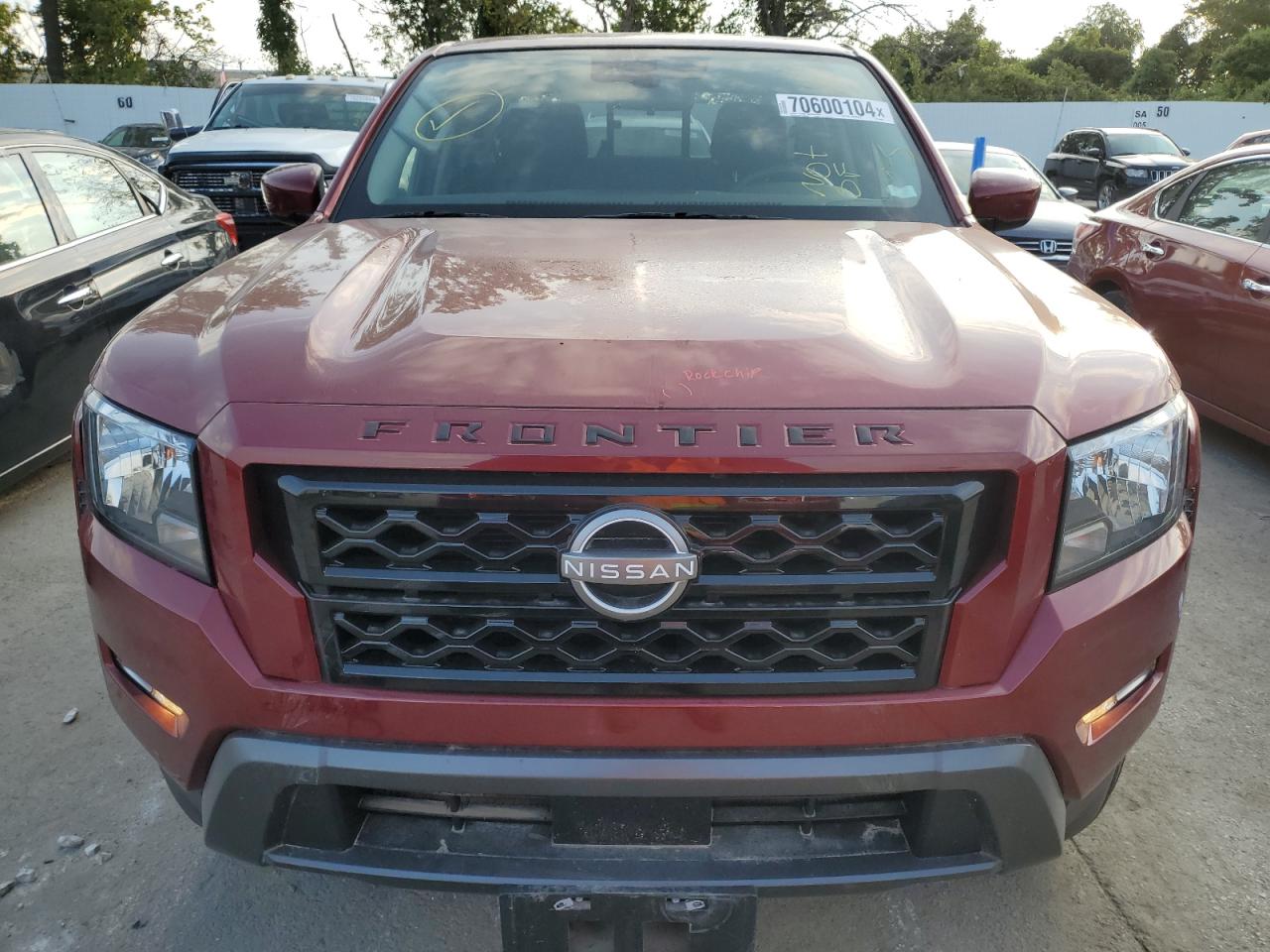 2022 NISSAN FRONTIER S VIN:1N6ED1EJ9NN689951