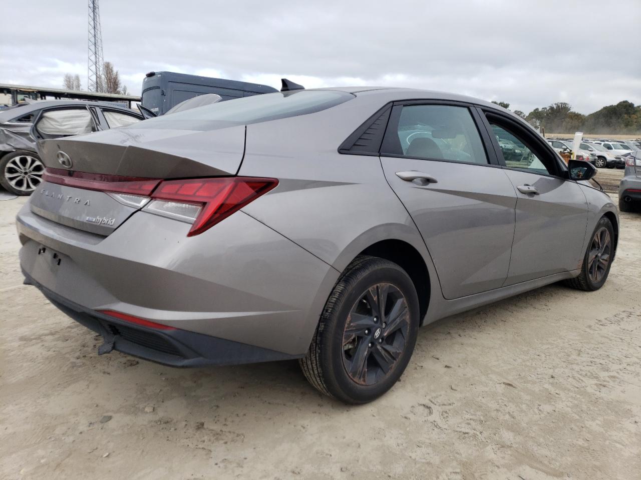 2022 HYUNDAI ELANTRA BLUE VIN:KMHLM4AJ5NU030073