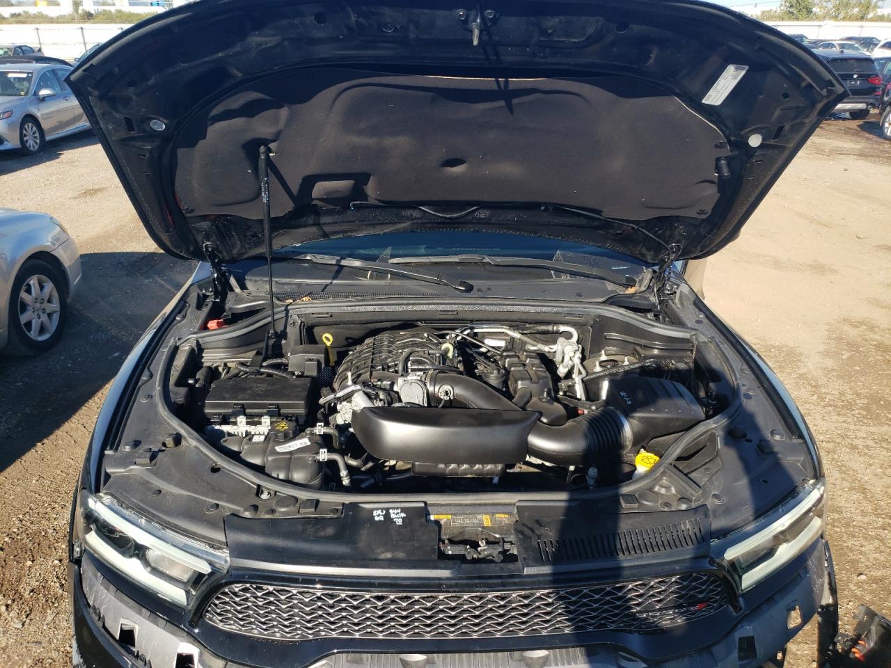 2022 DODGE DURANGO SXT VIN:1C4RDJAGXNC161474