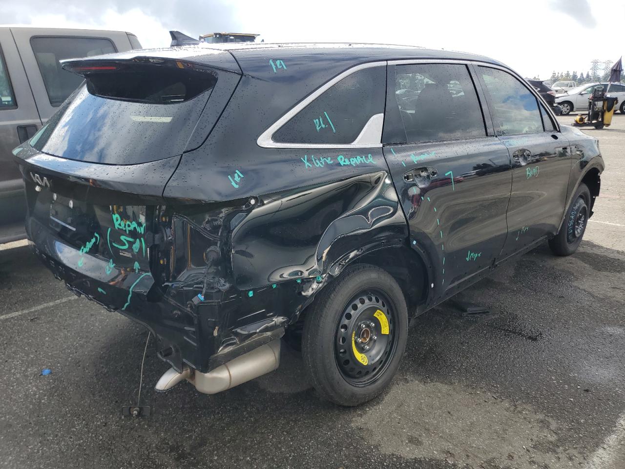 2022 KIA SORENTO S VIN:KNDRG4LG6N5072382