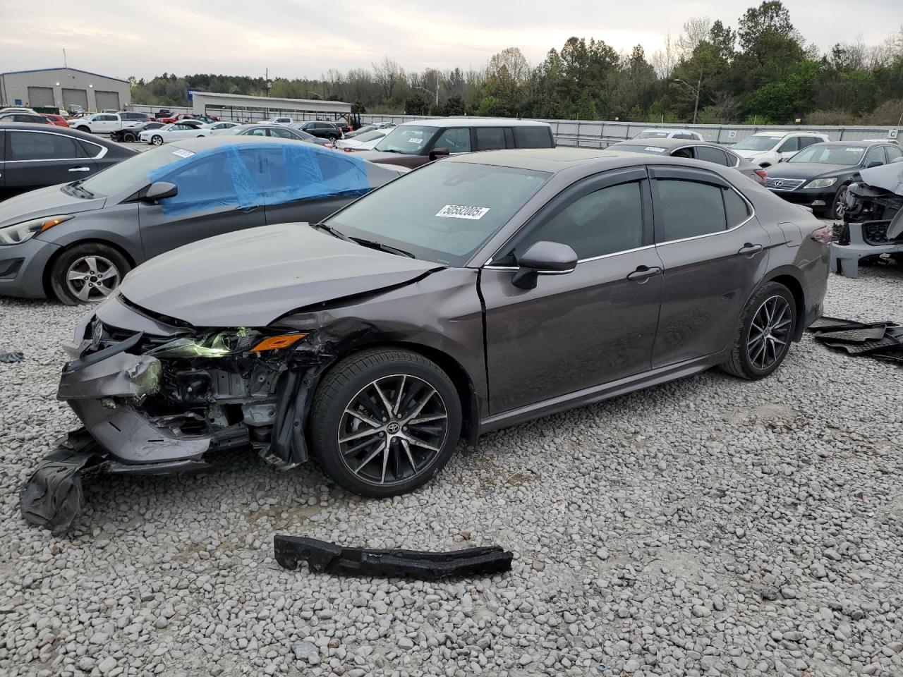 2024 TOYOTA CAMRY SE NIGHT SHADE VIN:4T1S11AK5RU900356