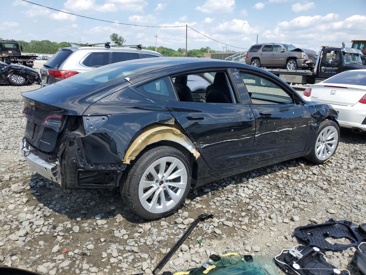 2022 TESLA MODEL 3  VIN:5YJ3E1EB0NF122820