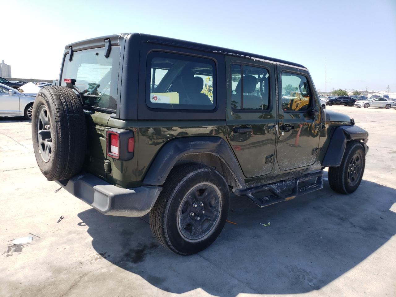 2022 JEEP WRANGLER UNLIMITED SPORT VIN:WP0AA2A8XNS255297