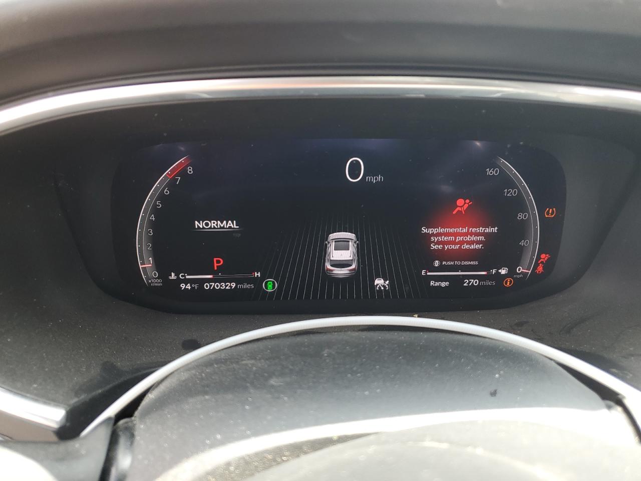 2023 ACURA MDX A-SPEC VIN:5J8YE1H02PL040024