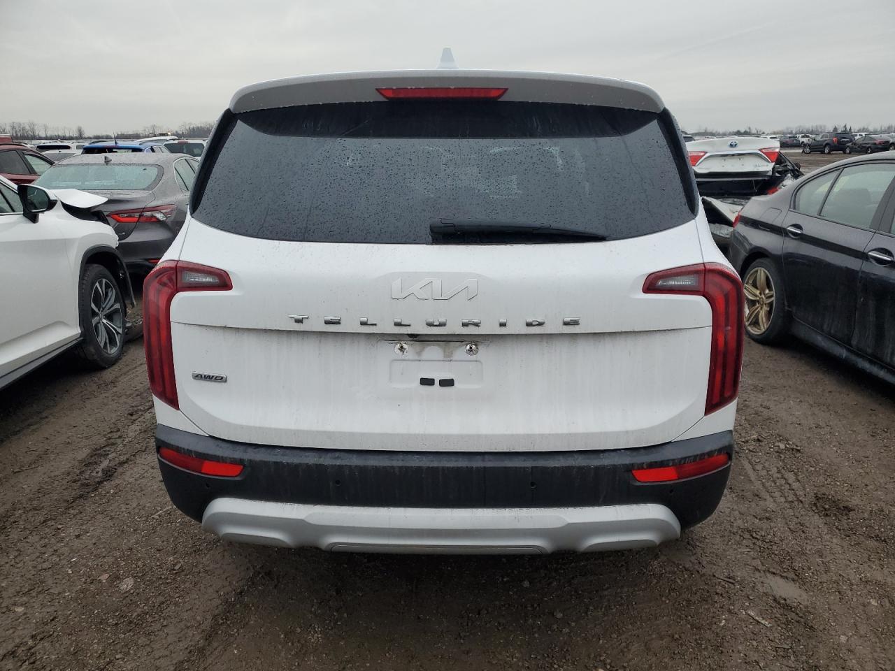2022 KIA TELLURIDE LX VIN:5XYP2DHC9NG282137