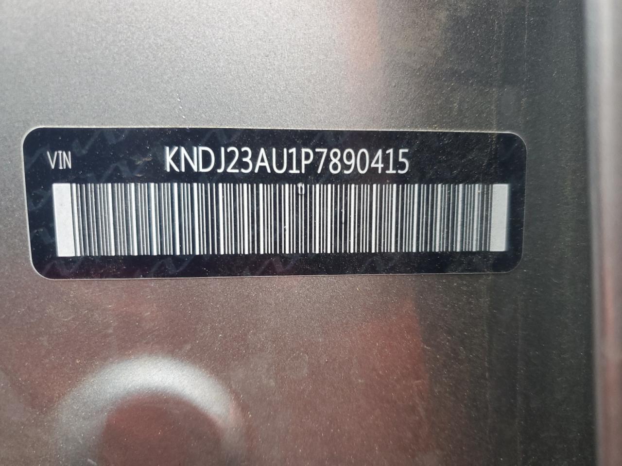 2023 KIA SOUL LX VIN:KNDJ23AU1P7890415