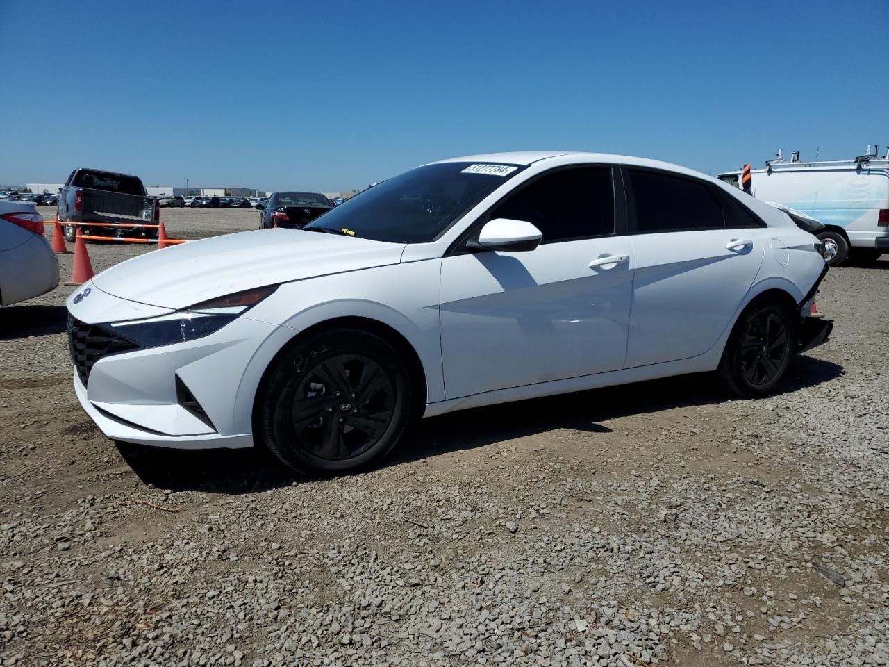 2023 HYUNDAI ELANTRA BLUE VIN:KMHLM4AJ7PU083781
