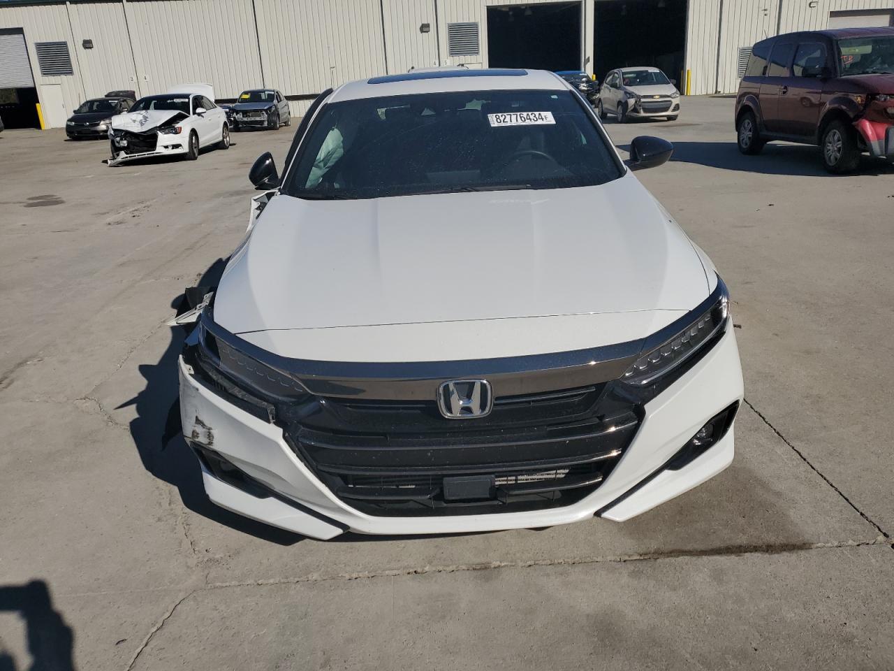 2022 HONDA ACCORD SPORT VIN:1HGCV2F37NA010572