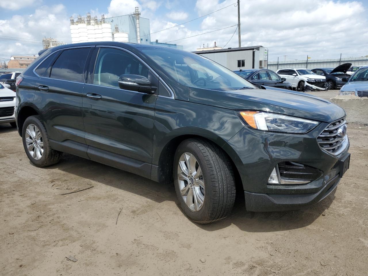 2022 FORD EDGE TITANIUM VIN:2FMPK4K93NBA07358