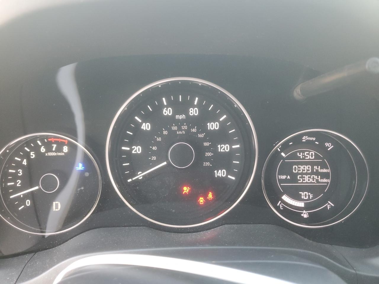 2022 HONDA HR-V LX VIN:3CZRU5H39NM708138