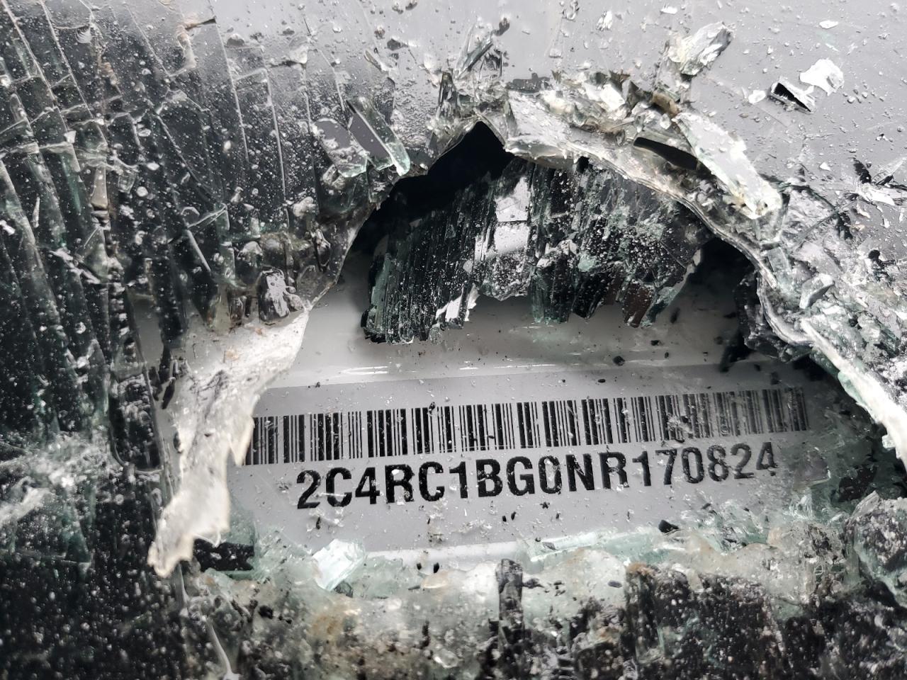 2022 CHRYSLER PACIFICA TOURING L VIN:2C4RC1BG0NR170824