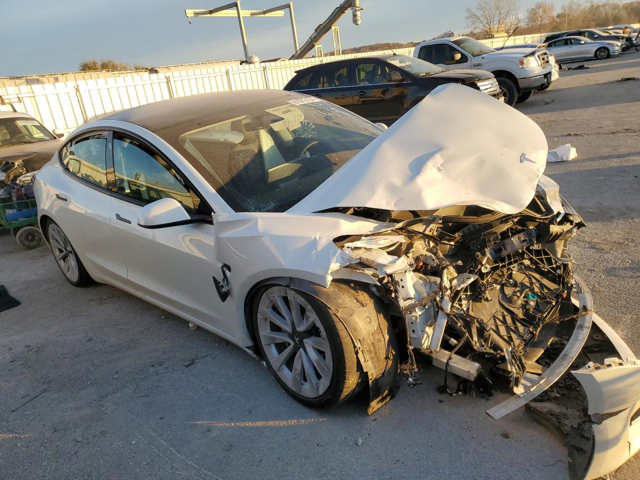 2022 TESLA MODEL 3  VIN:5YJ3E1EB9NF204576