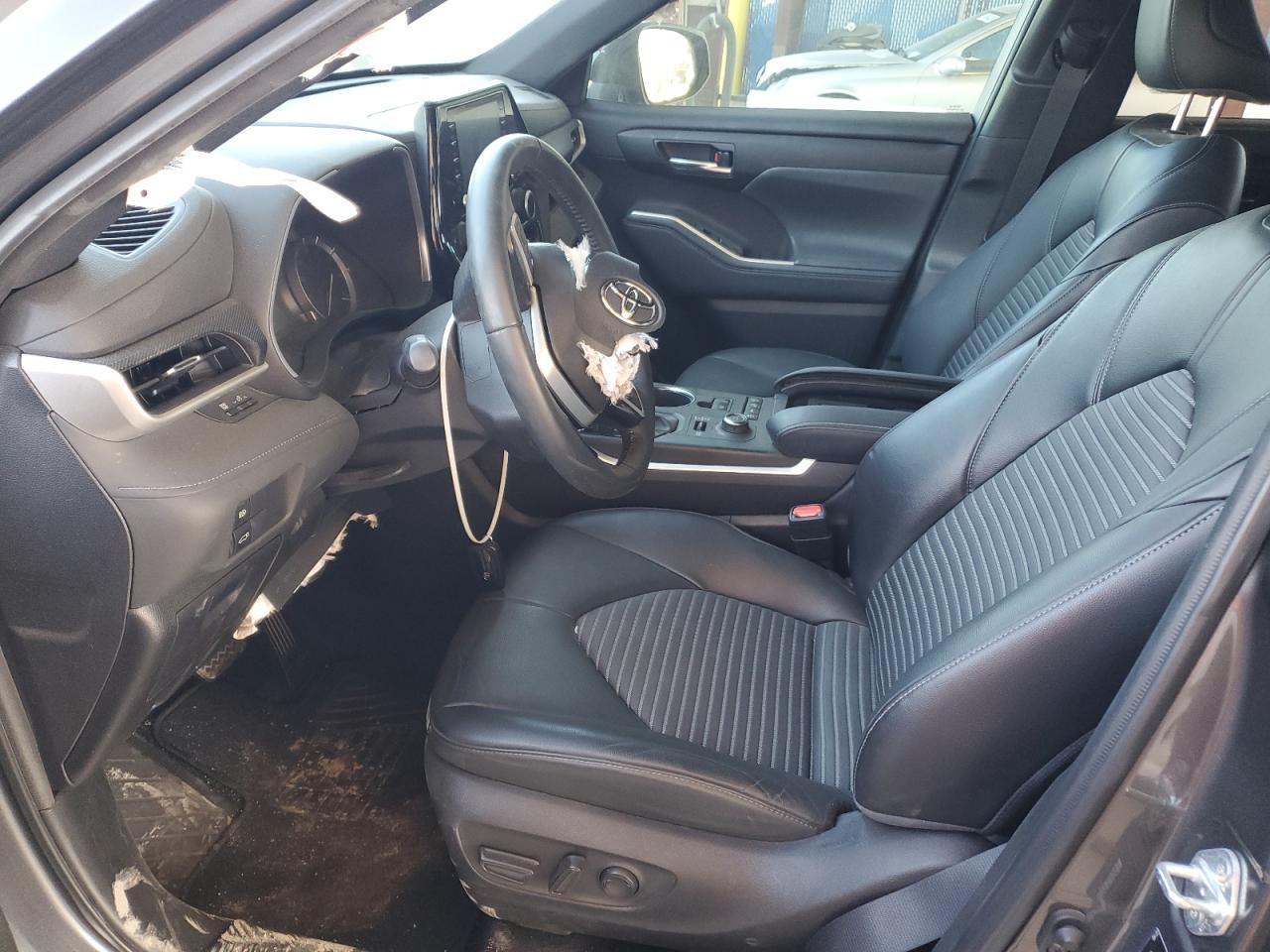 2022 TOYOTA HIGHLANDER XSE VIN:5TDLZRBH1NS250023