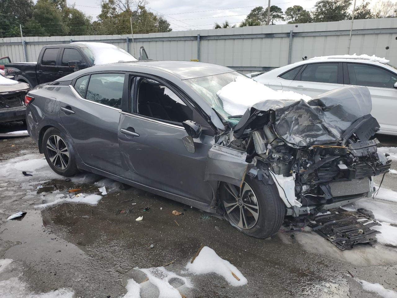 2022 NISSAN SENTRA SV VIN:3N1AB8CV4NY291445