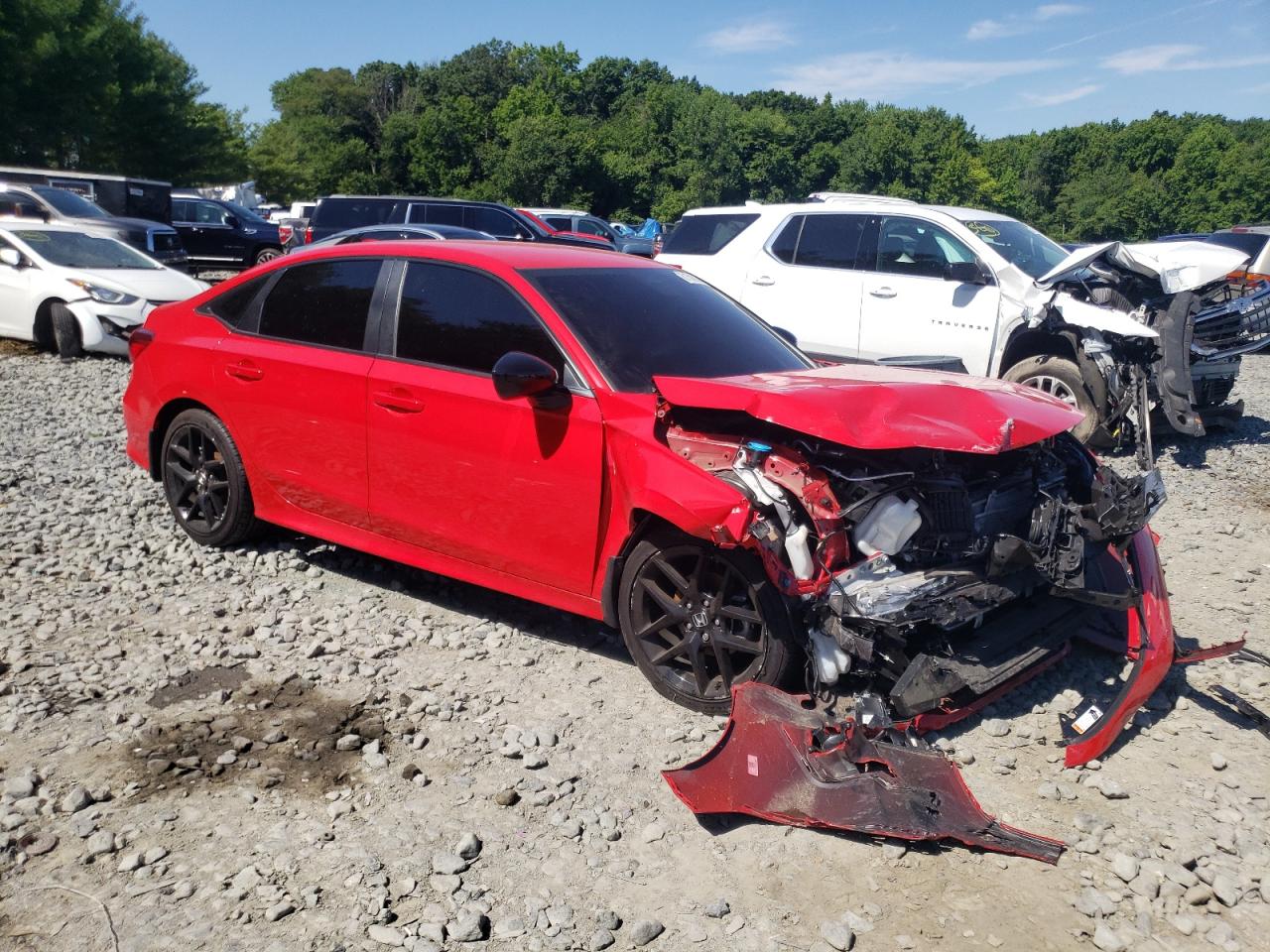 2022 HONDA CIVIC SPORT VIN:2HGFE2F53NH571237