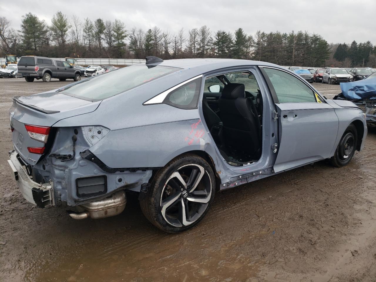 2022 HONDA ACCORD SPORT VIN:1HGCV1F37NA044148