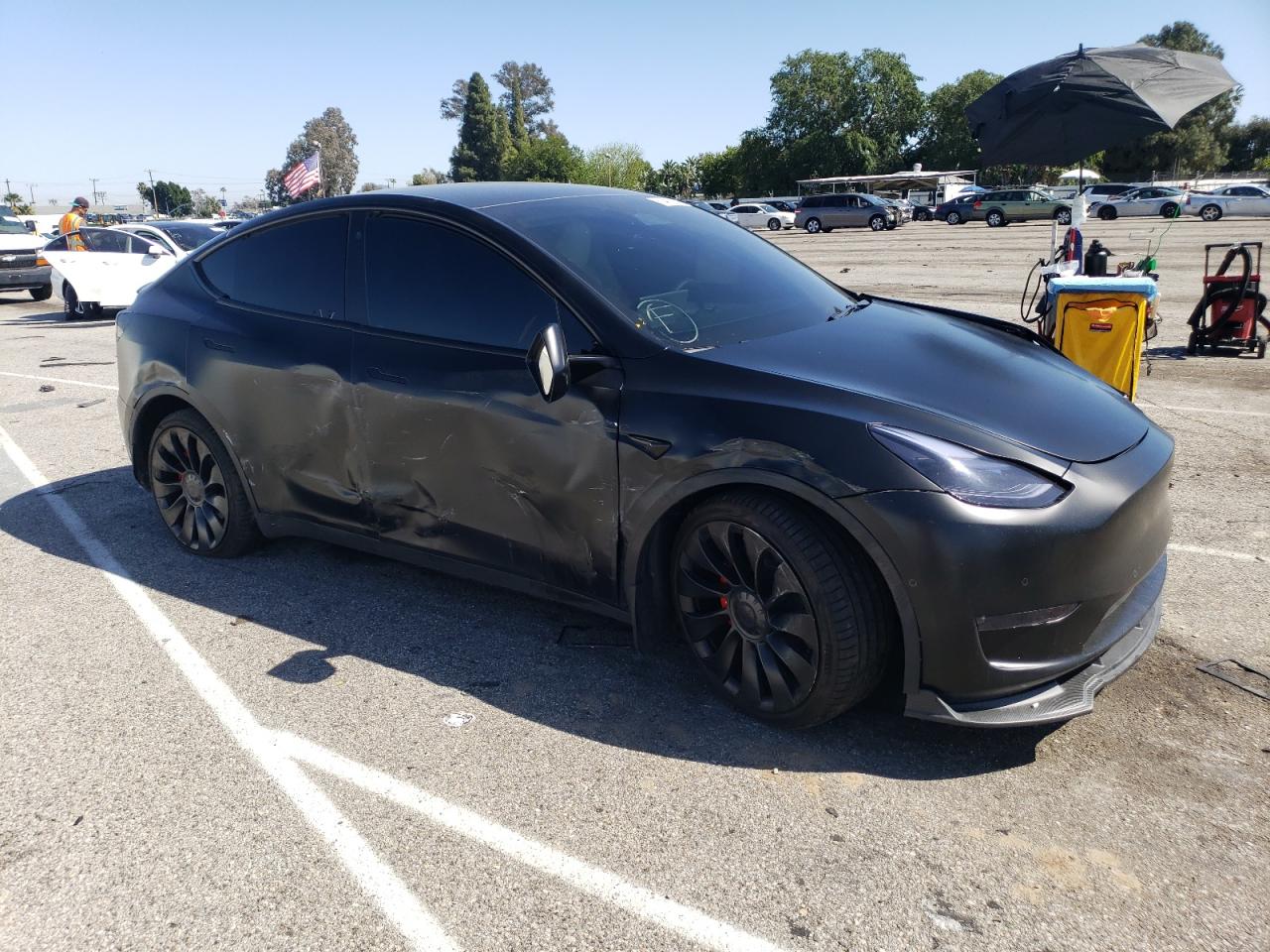 2022 TESLA MODEL Y  VIN:7SAYGDEF6NF574262