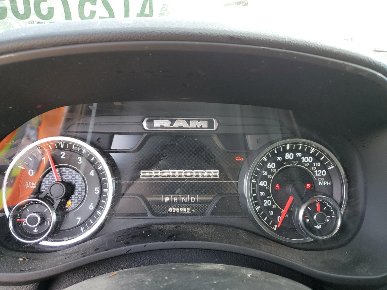 2022 RAM 2500 BIG HORN/LONE STAR VIN:3C6UR5DJ8NG294488