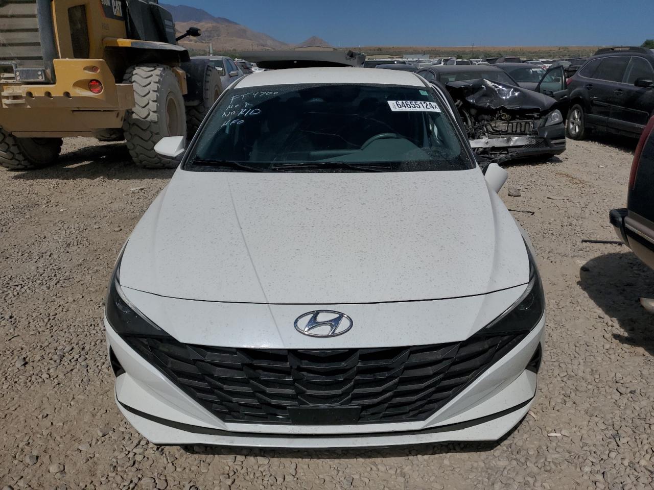 2022 HYUNDAI ELANTRA SEL VIN:5NPLS4AG4NH079628